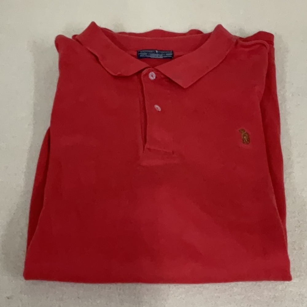 EUC mens short sleeve southern Casanova polo shirt